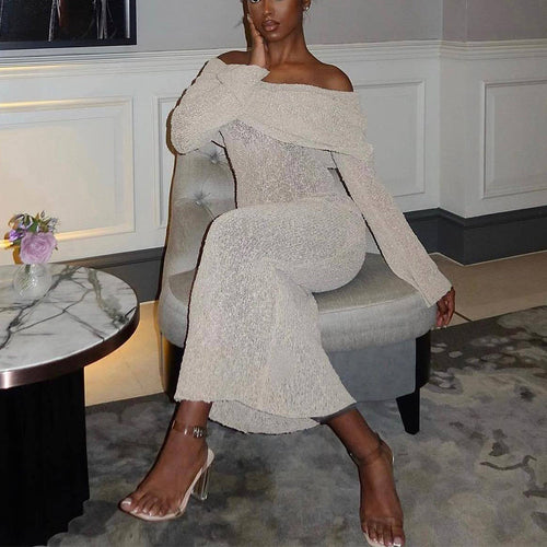 Elegant One-Shoulder Dress